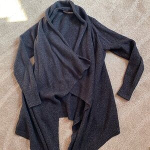 Old Navy Cardigan | Heather Grey Speckle | Size Medium